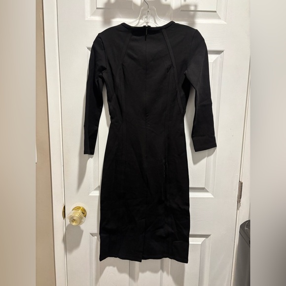 Armani Exchange Black Bodycon Dress - Picture 2 of 5